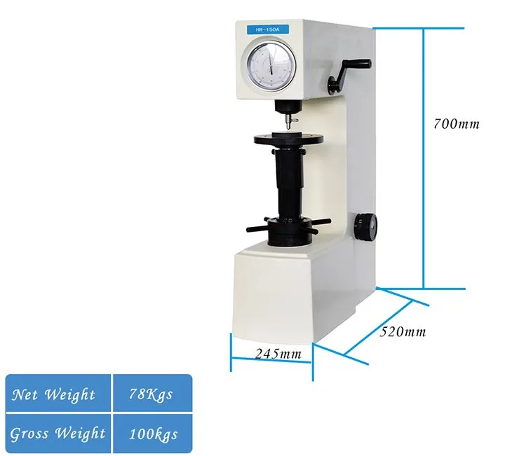 HR-150A Rockwell Manual Hardness Tester Machine China HR-150A Rockwell Manual Hardness Tester Machine China